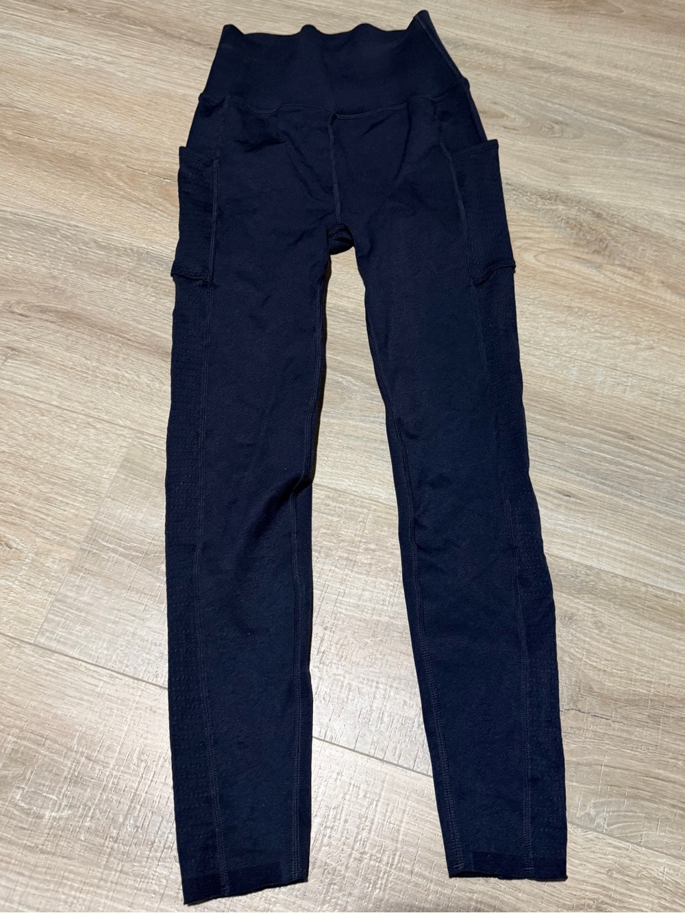 High-Waist Black Women's Pocket Leggings